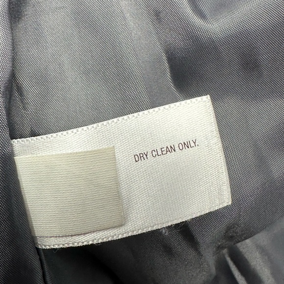 Old Navy Women’s Sz M Wool Blend Gray Plaid Double Breasted Jacket Pea Coat V1 - Picture 6 of 6